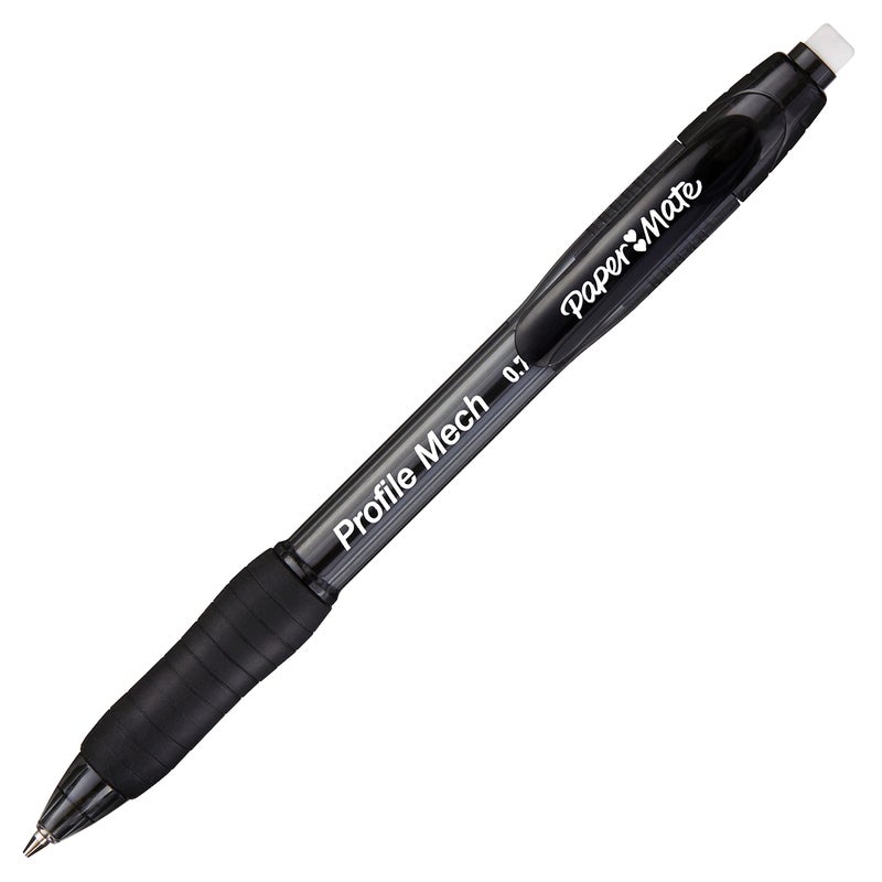 Paper Mate Profile Mech Mechanical Pencil 0.7mm #2 Pencil Lead Great for Office Supplies Classroom Supplies Drawing Pencils Sketching Pencils Black 12 Count - Image 2